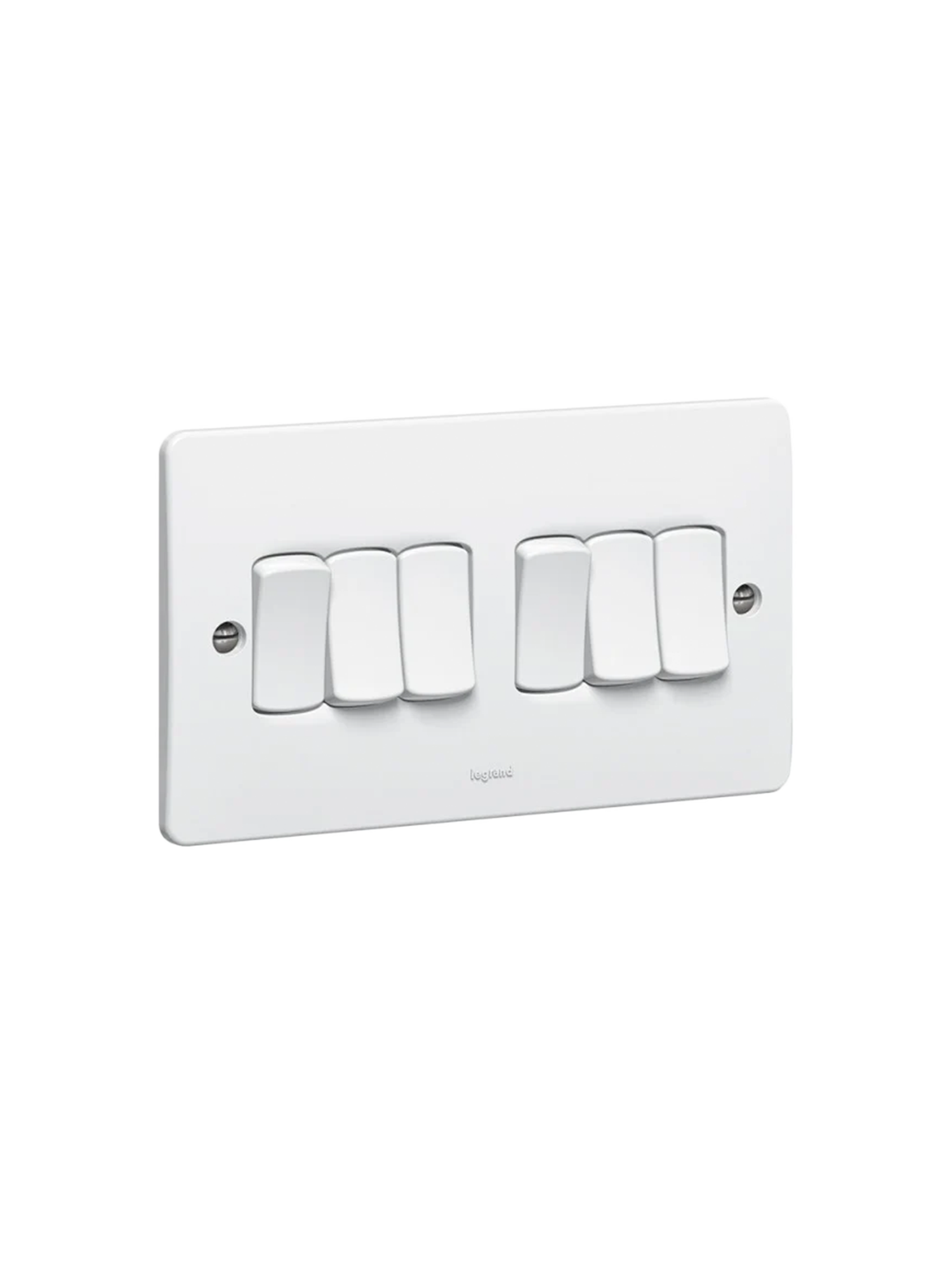 Legrand Switch Range – 1 Gang to 6 Gang (1 Way & 2 Way)