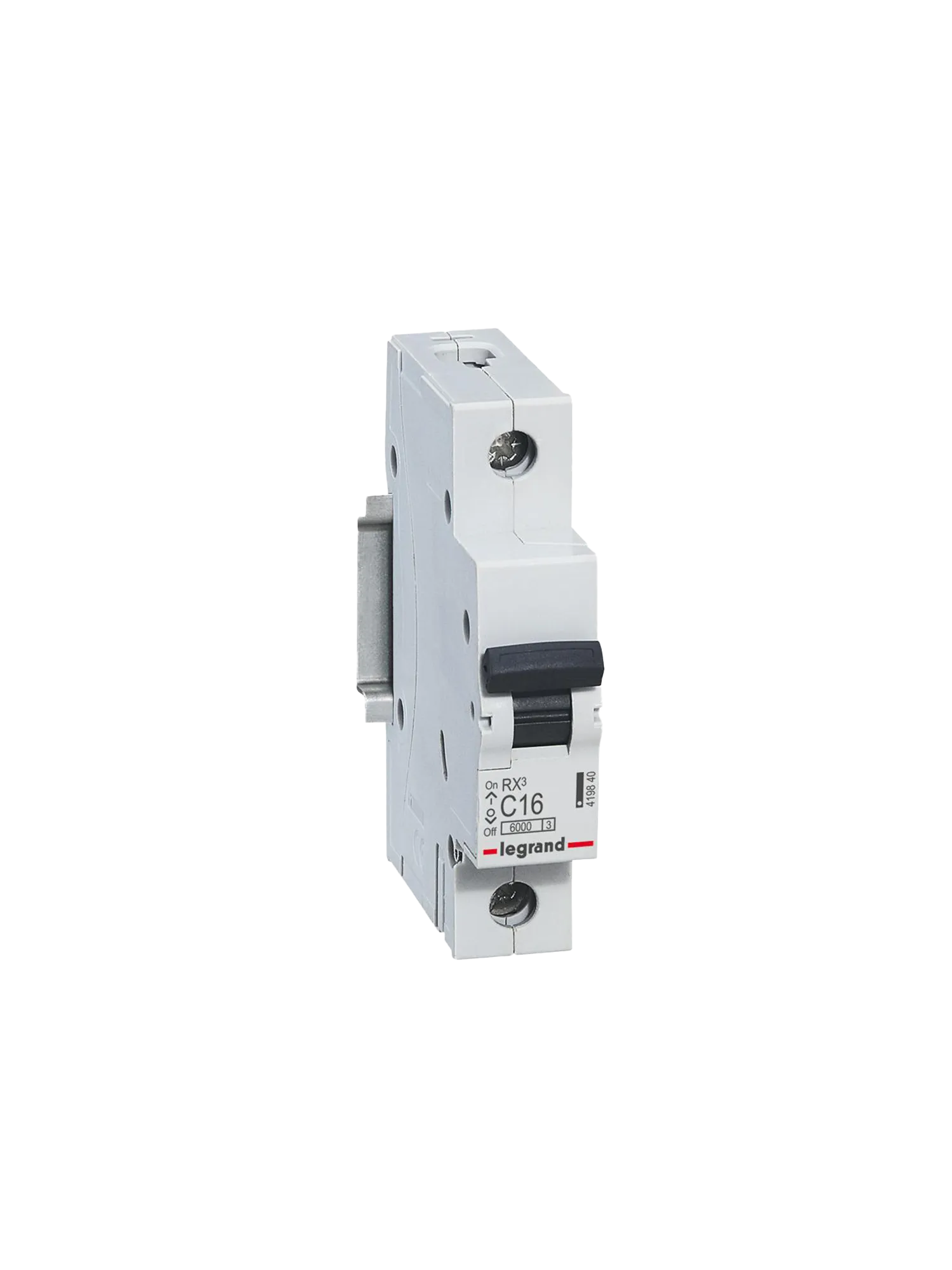 Legrand Breaker – MCB RX³ – 4.5 kA C Curve (1P+N) – 16A