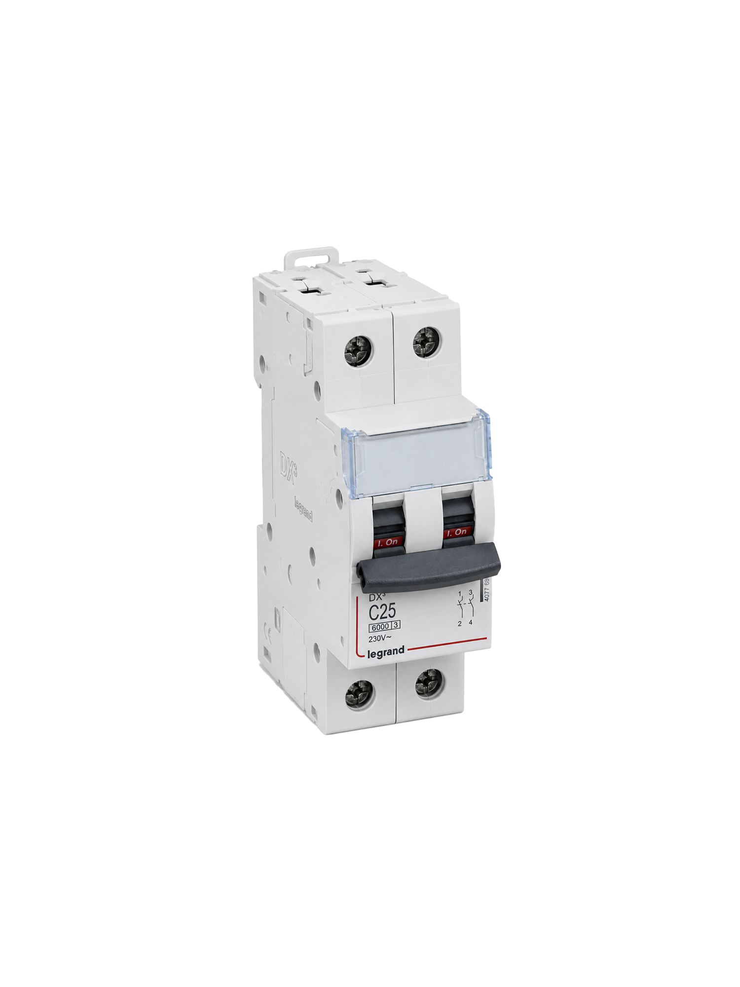 Legrand DX³ MCB 2P C25 230V 6kA