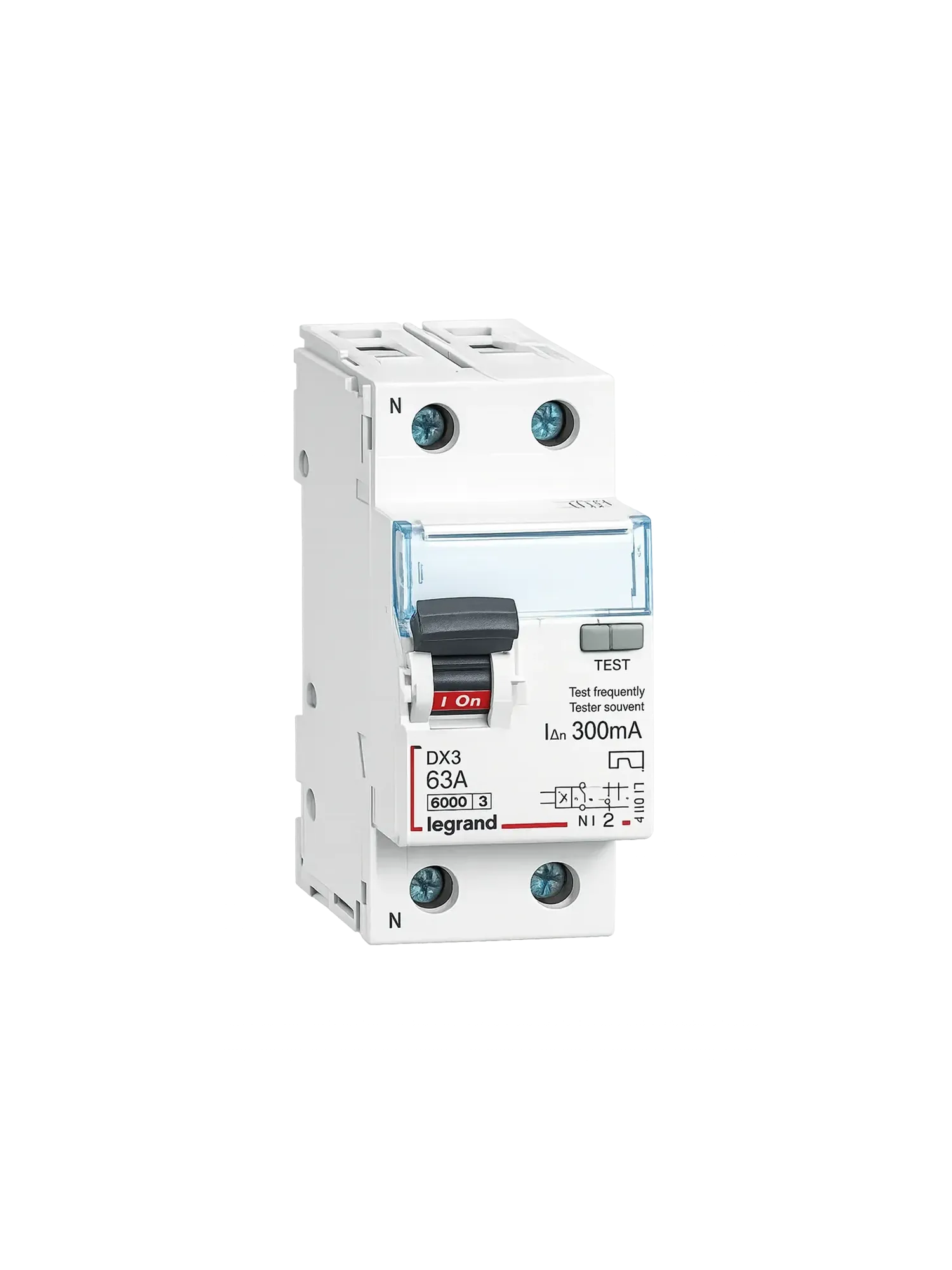 Legrand RCD 2P 63A 300mA DX³ Type AC