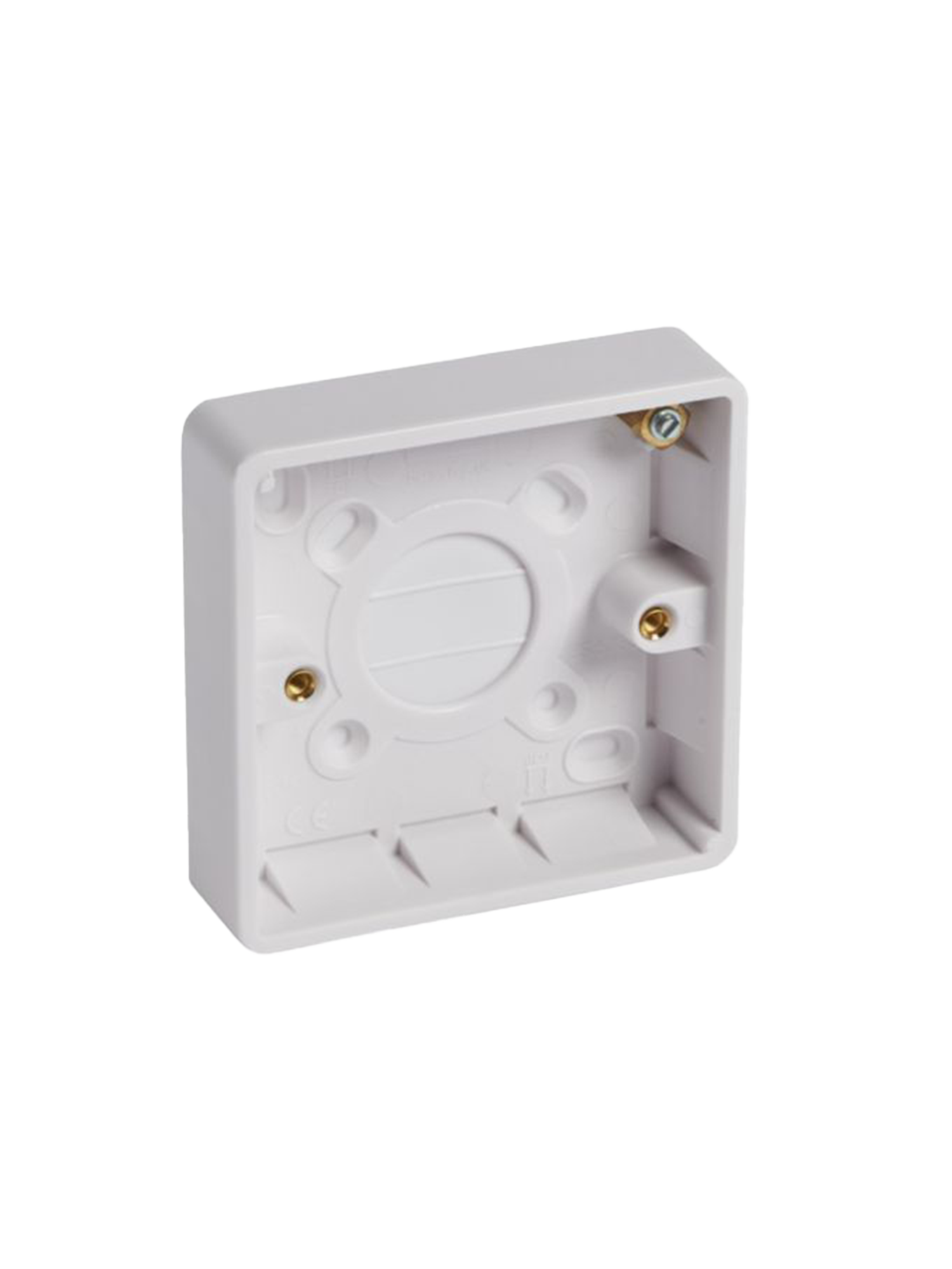 Plastic Surface Boxes - 1 Gang (35mm & 16mm)